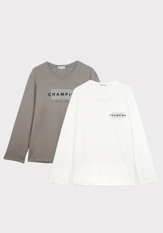 

Комплект лонгсливов мужских Morran Brave 312421 разноцветных 60 RU, Разноцветный, 312421