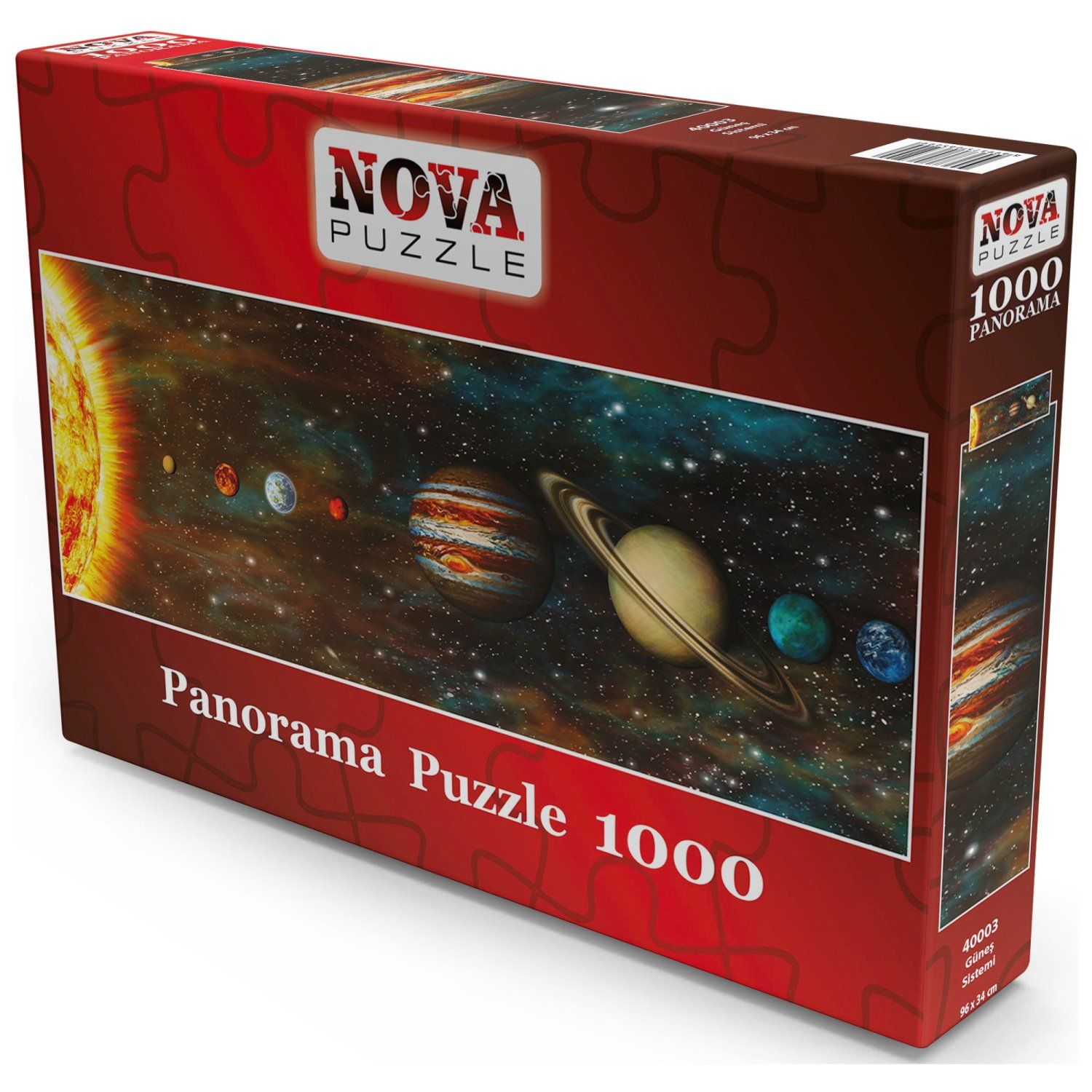 

Пазл Nova Puzzle 1000 дет Солнечная система, NVразное