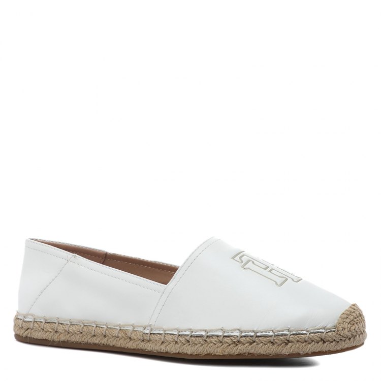 фото Женские эспадрильи tommy hilfiger feminine leather espadrille fw0fw05653 цв. белый 40 eu