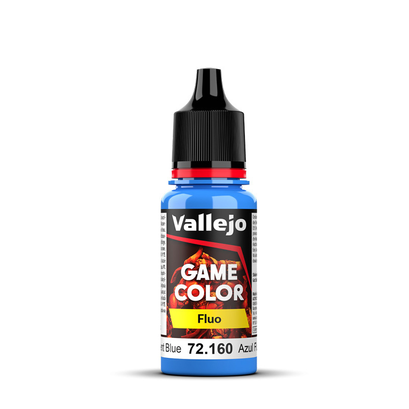 Акриловая краска Vallejo Game Color Флуоресцентный синий 72160