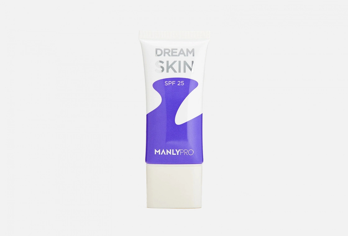 фото Тональный крем manly pro dream skin, легкий, стойкий, увлажняющий, тон ds4, 35 мл