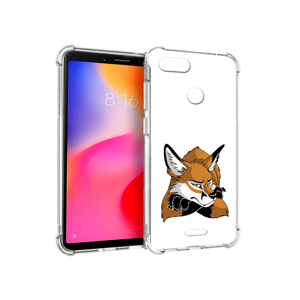 

Чехол MyPads Tocco для Xiaomi Redmi 6 фокс (PT113762.304.660), Прозрачный, Tocco