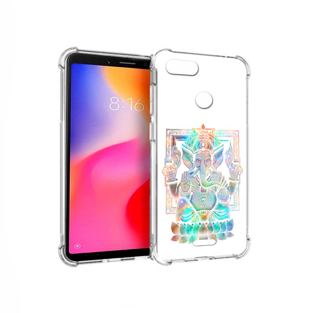 

Чехол MyPads Tocco для Xiaomi Redmi 6 умный слон (PT113762.304.654), Прозрачный, Tocco