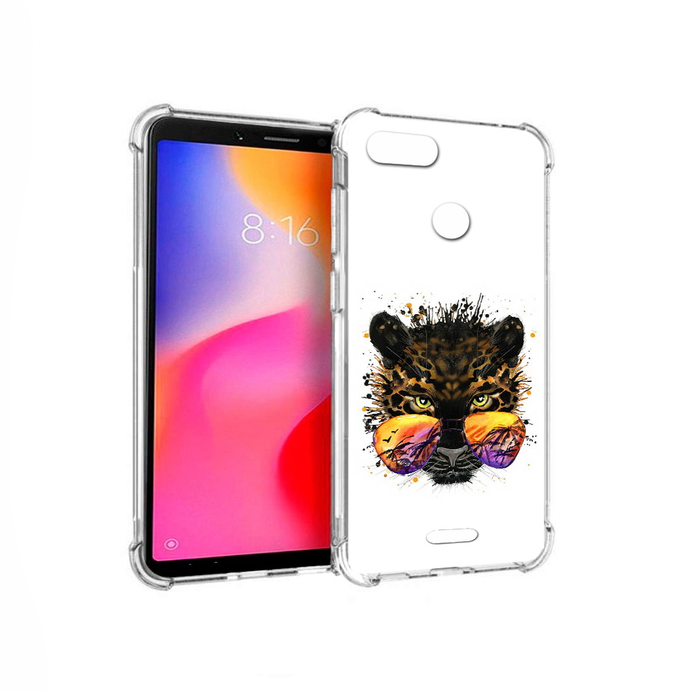 

Чехол MyPads Tocco для Xiaomi Redmi 6 тропический леопард (PT113762.304.649), Прозрачный, Tocco