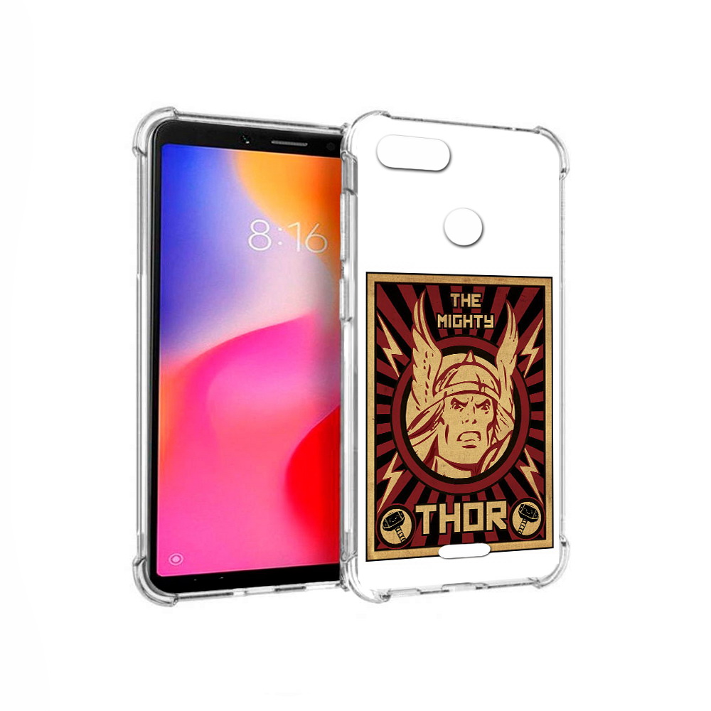

Чехол MyPads Tocco для Xiaomi Redmi 6 тор лицо (PT113762.304.646), Прозрачный, Tocco
