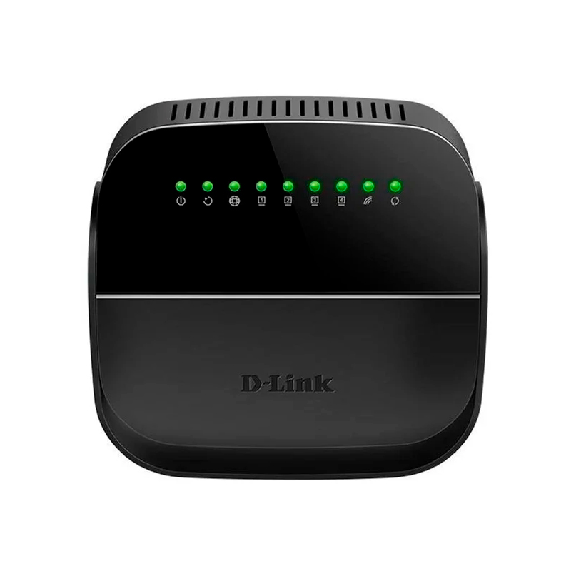 фото Wi-fi роутер d-link dsl-2740u/r1a black