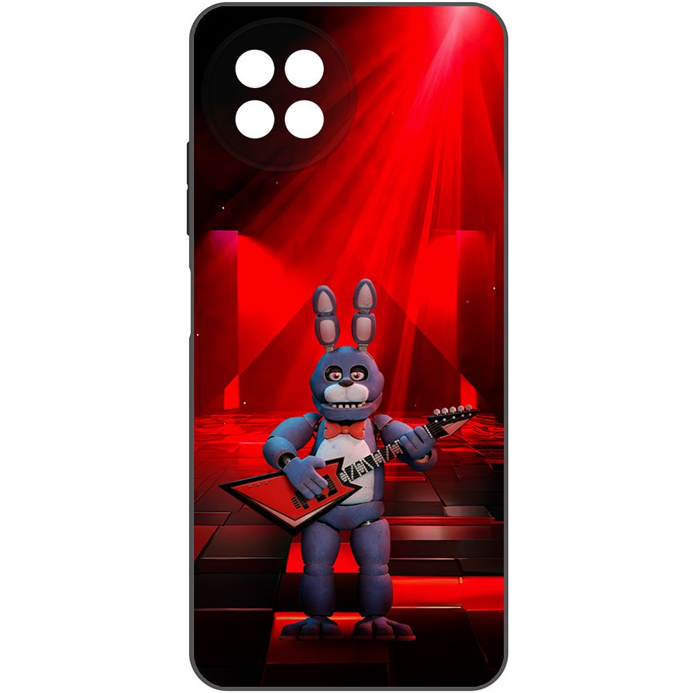 

Чехол-накладка Krutoff Soft Case ФНАФ - Бонни с гитарой для ITEL S23 черный