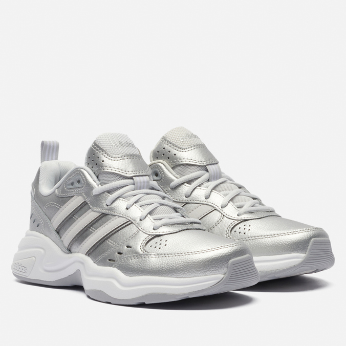фото Кроссовки женские adidas strutter серебристые 36.5 eu