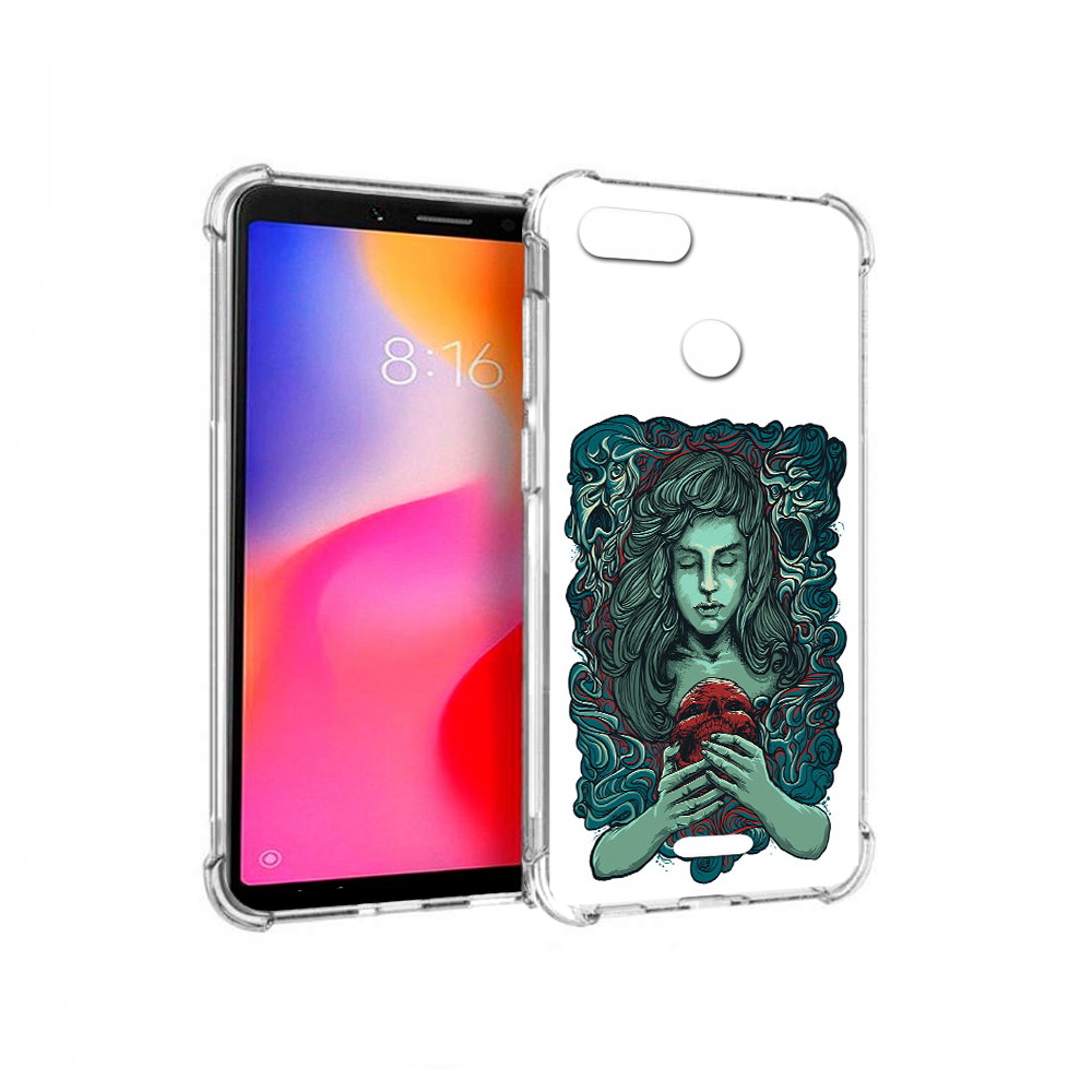 

Чехол MyPads Tocco для Xiaomi Redmi 6 спящая девушка (PT113762.304.619), Прозрачный, Tocco