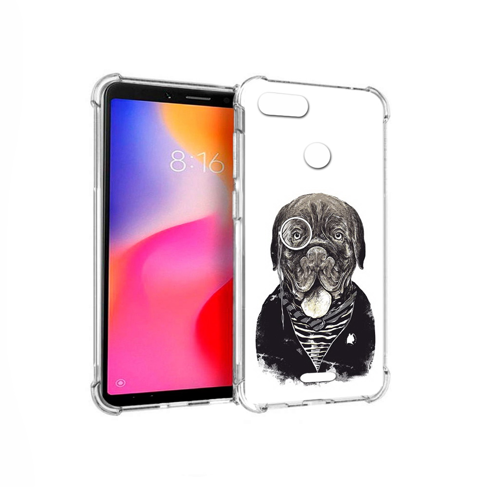 

Чехол MyPads Tocco для Xiaomi Redmi 6 солидный песик (PT113762.304.615), Прозрачный, Tocco