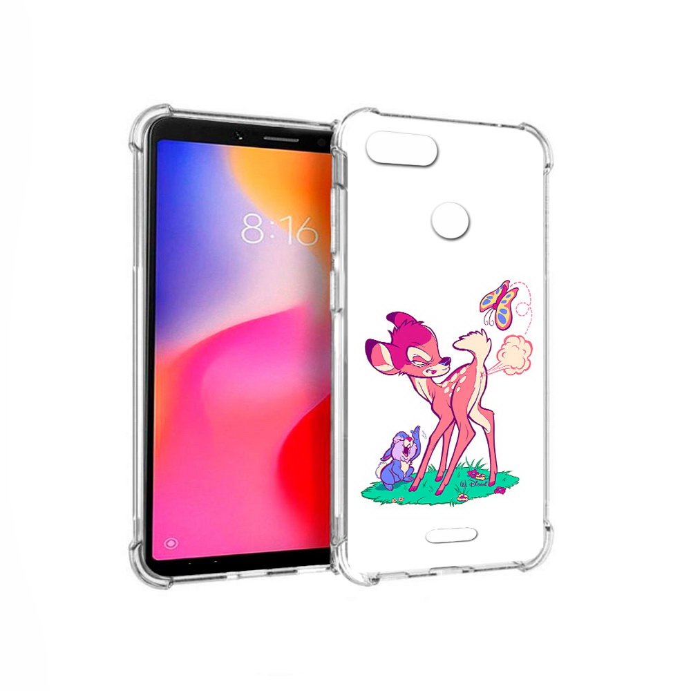 Чехол MyPads Tocco для Xiaomi Redmi 6 смешной олененок (PT113762.304.610)