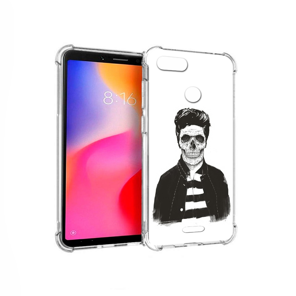 Чехол MyPads Tocco для Xiaomi Redmi 6 скелет (PT113762.304.604)