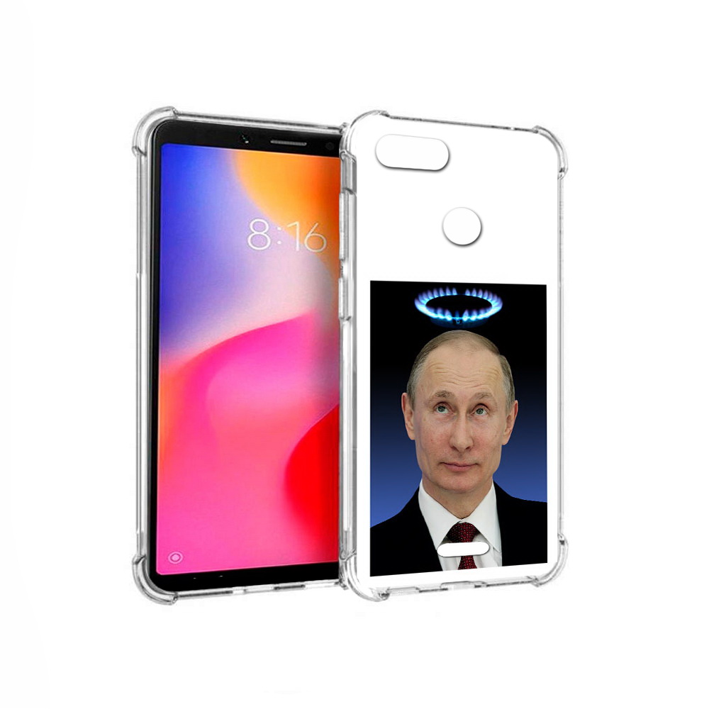 

Чехол MyPads Tocco для Xiaomi Redmi 6 святой газ (PT113762.304.594), Прозрачный, Tocco