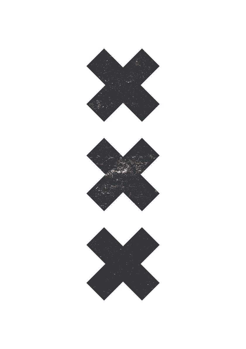 

Большой постер на стену XXX 40х50 см без рамы, MMXXX