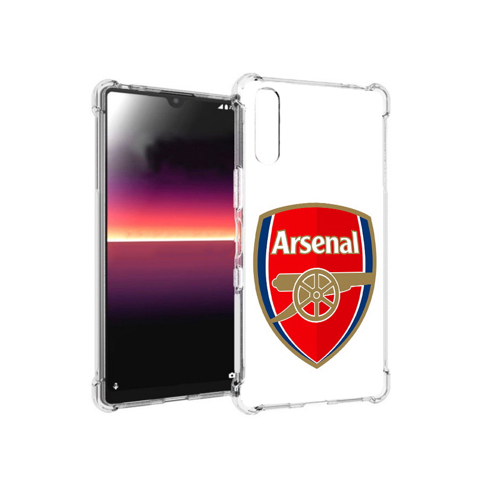 

Чехол MyPads Tocco для Sony Xperia L4 ФК Арсенал логотип (PT227010.235.174), Прозрачный, Tocco