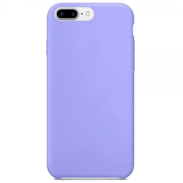 

Накладка силикон Silicone Case для iPhone 7 Plus/8 Plus Light Purple, Фиолетовый, iPhone 7 Plus