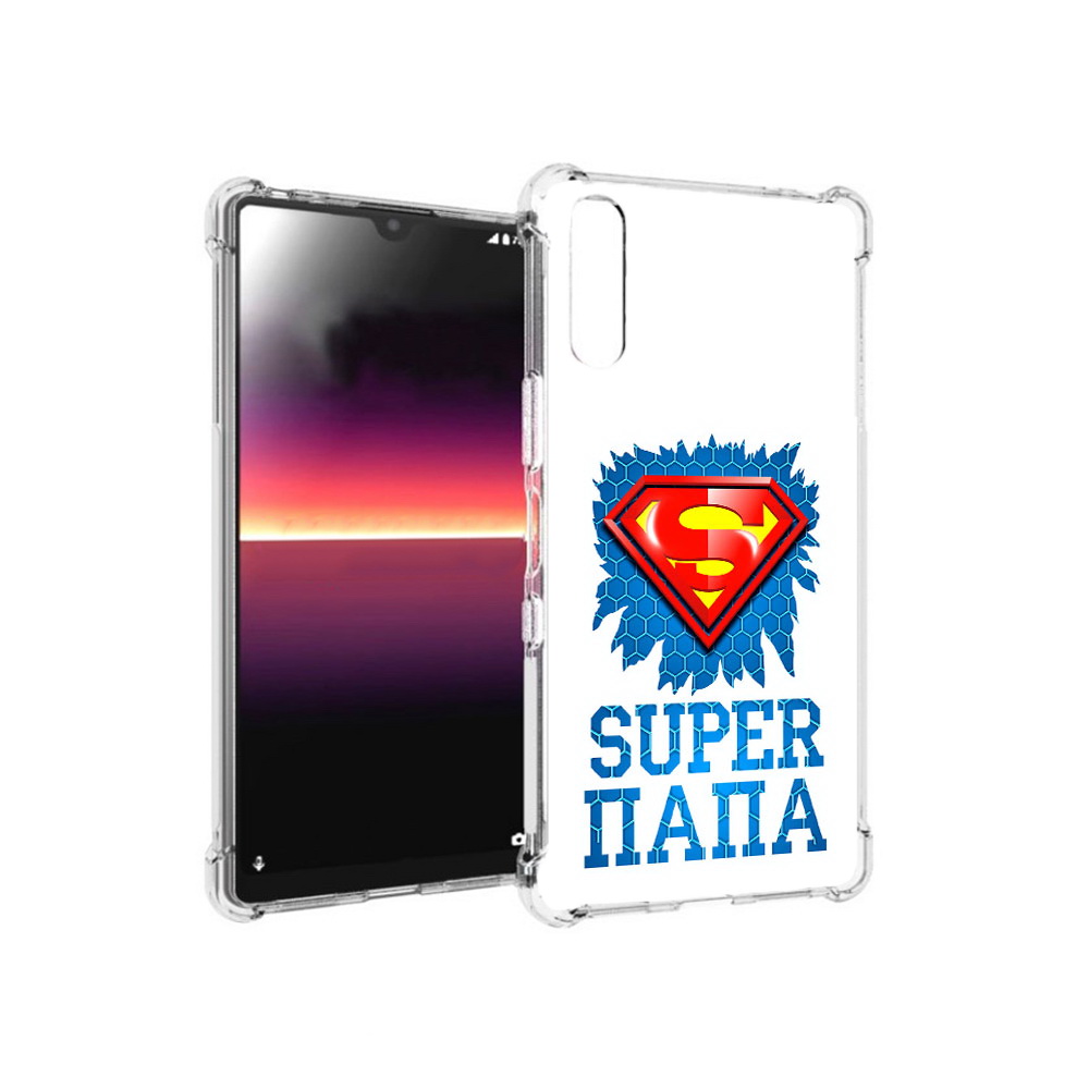 

Чехол MyPads Tocco для Sony Xperia L4 Супер Папа (PT227010.235.165), Прозрачный, Tocco