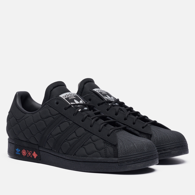 

Кеды унисекс Adidas Superstar черные 48 EU, Superstar