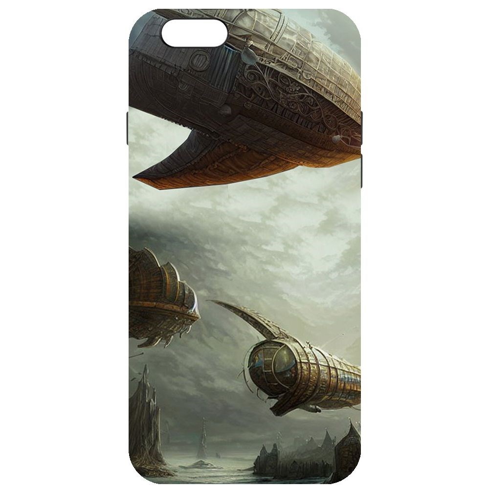 

Чехол-накладка Софт Воздушный стимпанк для iPhone 6/6s