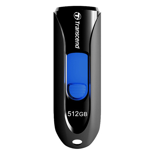 Флешка USB Transcend Jetflash 790 512ГБ, USB3.0, черный [ts512gjf790k]