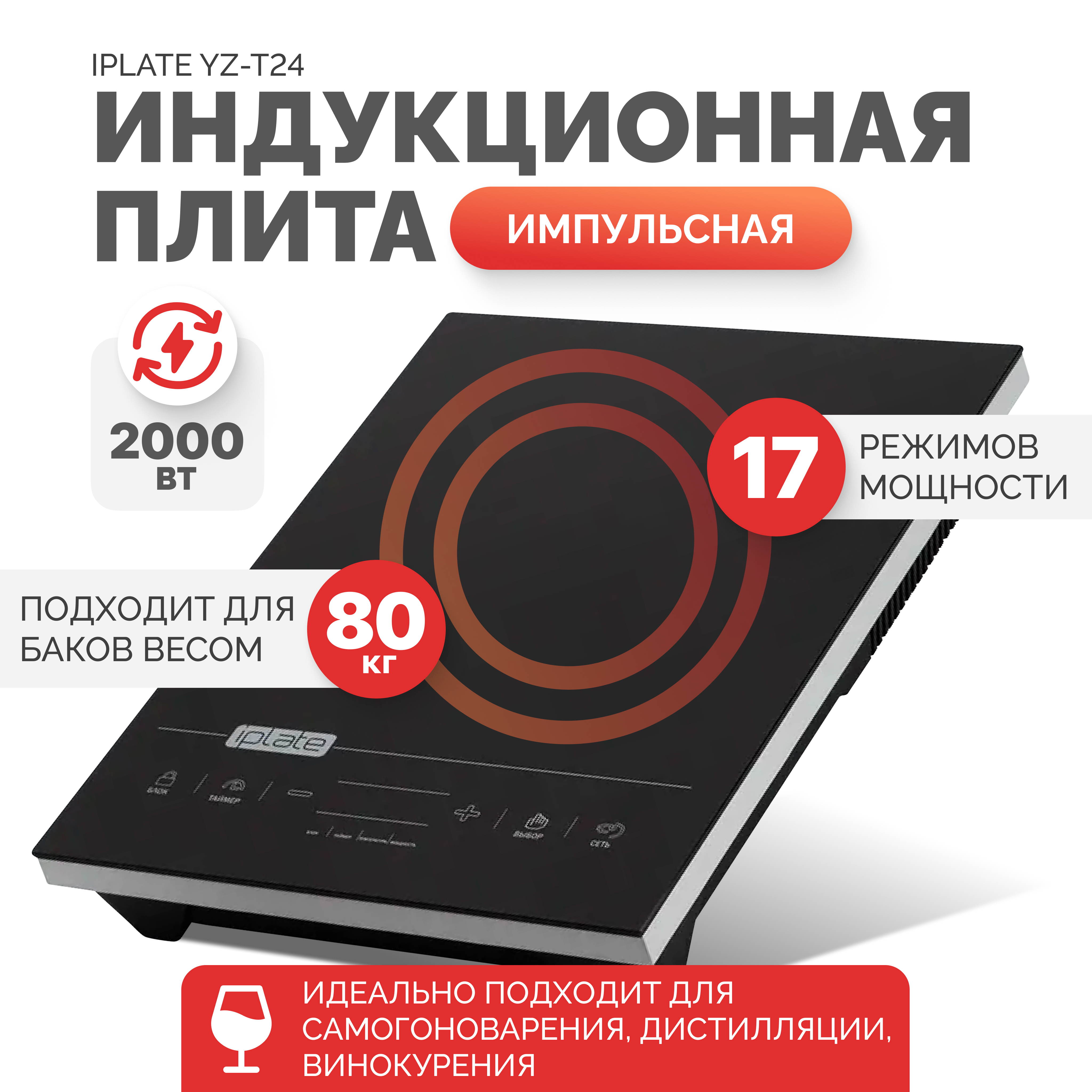 Настольная Индукционная Плита Iplate T24 Купить
