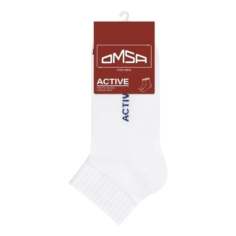 

Носки мужские Omsa белые 45-47, Белый