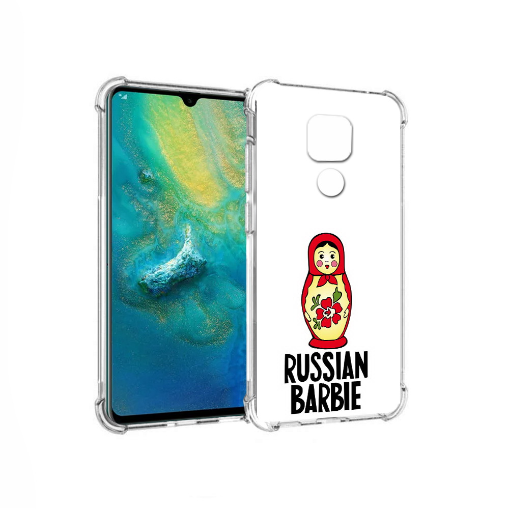 

Чехол MyPads Tocco для Huawei Mate 20x матрешка (PT124578.30.459), Прозрачный, Tocco