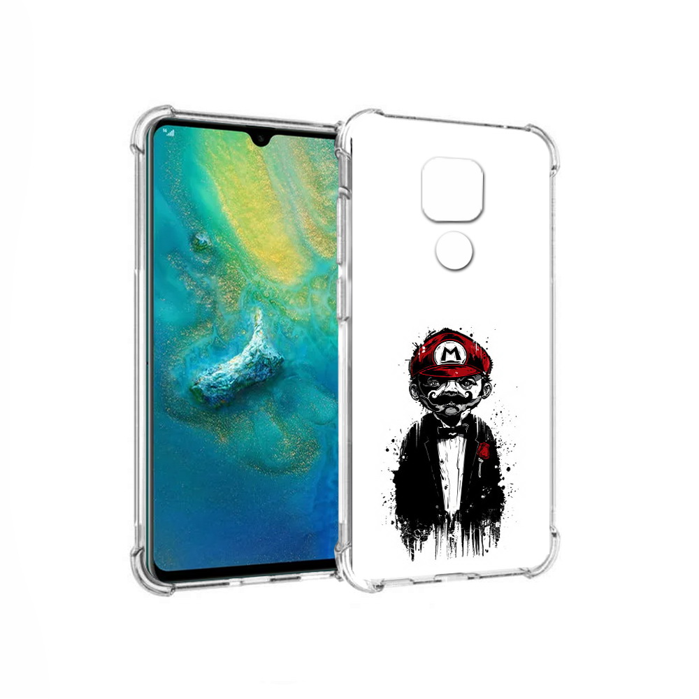 

Чехол MyPads Tocco для Huawei Mate 20x марио (PT124578.30.458), Прозрачный, Tocco