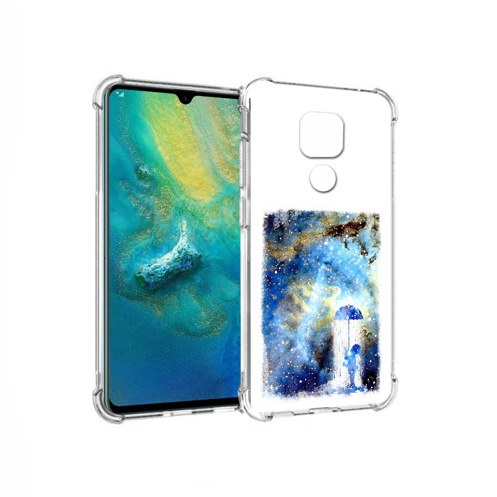 

Чехол MyPads Tocco для Huawei Mate 20x мальчик в небе (PT124578.30.455), Прозрачный, Tocco
