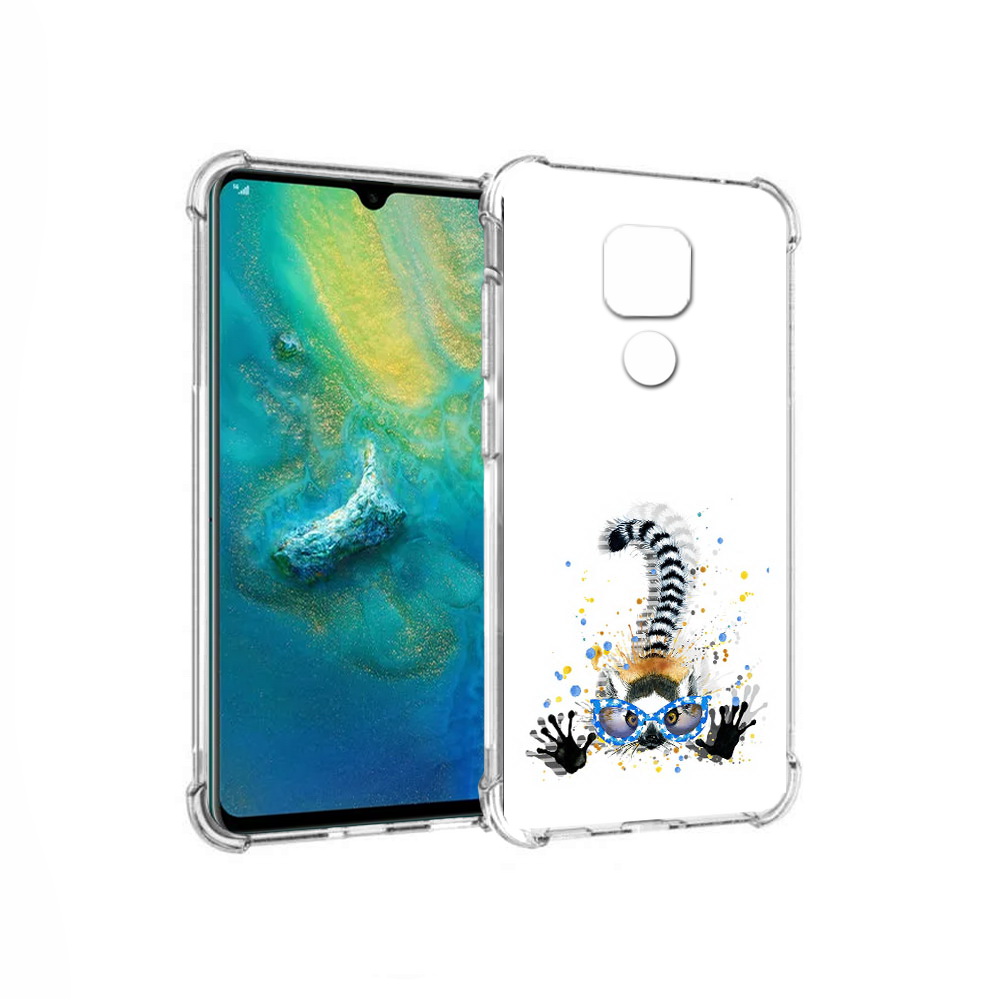 

Чехол MyPads Tocco для Huawei Mate 20x лямур (PT124578.30.454), Прозрачный, Tocco