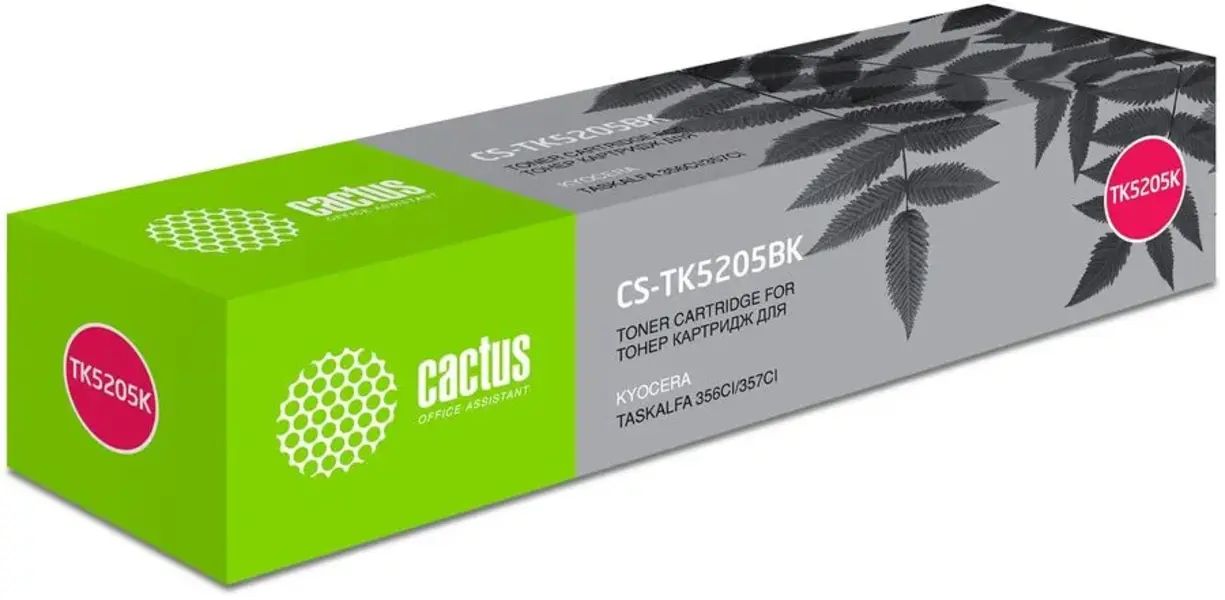 

Картридж для лазерного принтера CACTUS (CS-TK5205BK) черный, совместимый