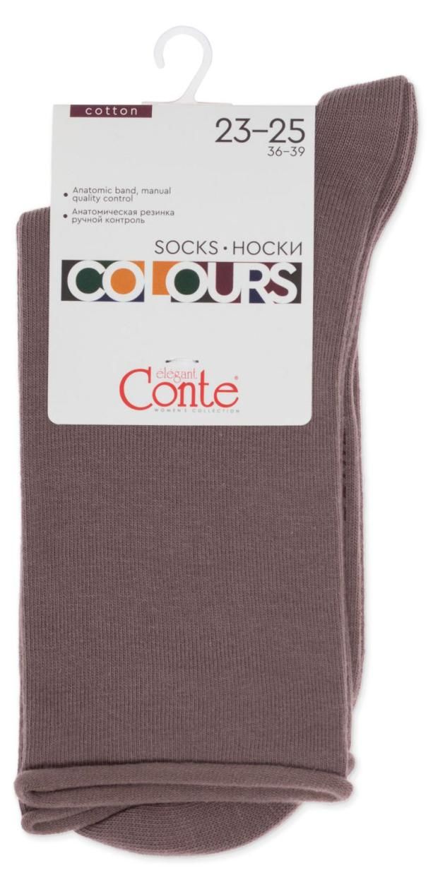 

Носки женские Conte Elegant Colours Cacao р 23-25, Коричневый