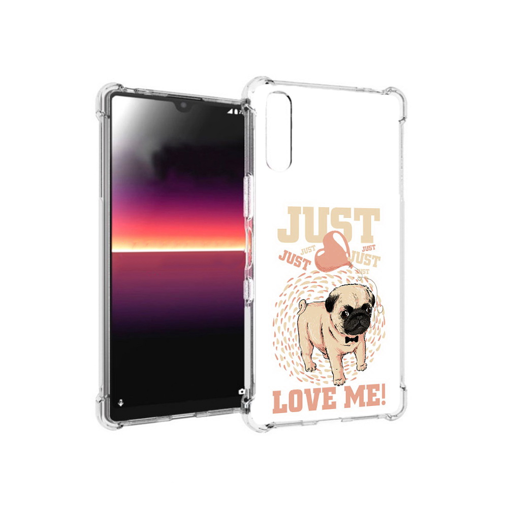 

Чехол MyPads Tocco для Sony Xperia L4 Люби меня (PT227010.235.109), Прозрачный, Tocco