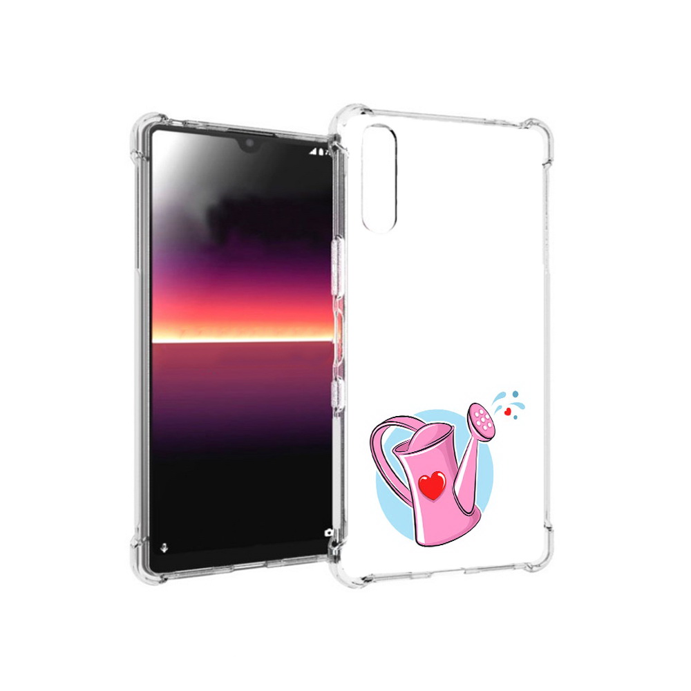 

Чехол MyPads Tocco для Sony Xperia L4 Лейка любви 14 февраля (PT227010.235.103), Прозрачный, Tocco