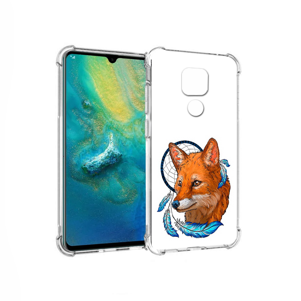 

Чехол MyPads Tocco для Huawei Mate 20x лиса и ловец снов (PT124578.30.438), Прозрачный, Tocco
