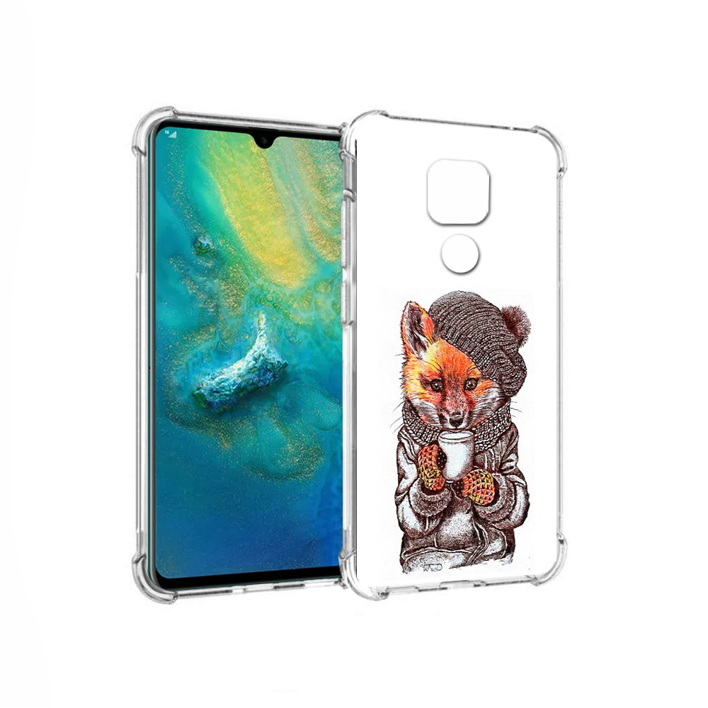 

Чехол MyPads Tocco для Huawei Mate 20x лиса в шапке (PT124578.30.437), Tocco