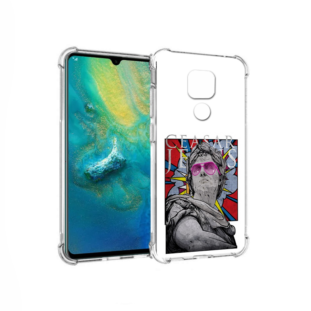 

Чехол MyPads Tocco для Huawei Mate 20x крутая статуя свободы (PT124578.30.423), Прозрачный, Tocco