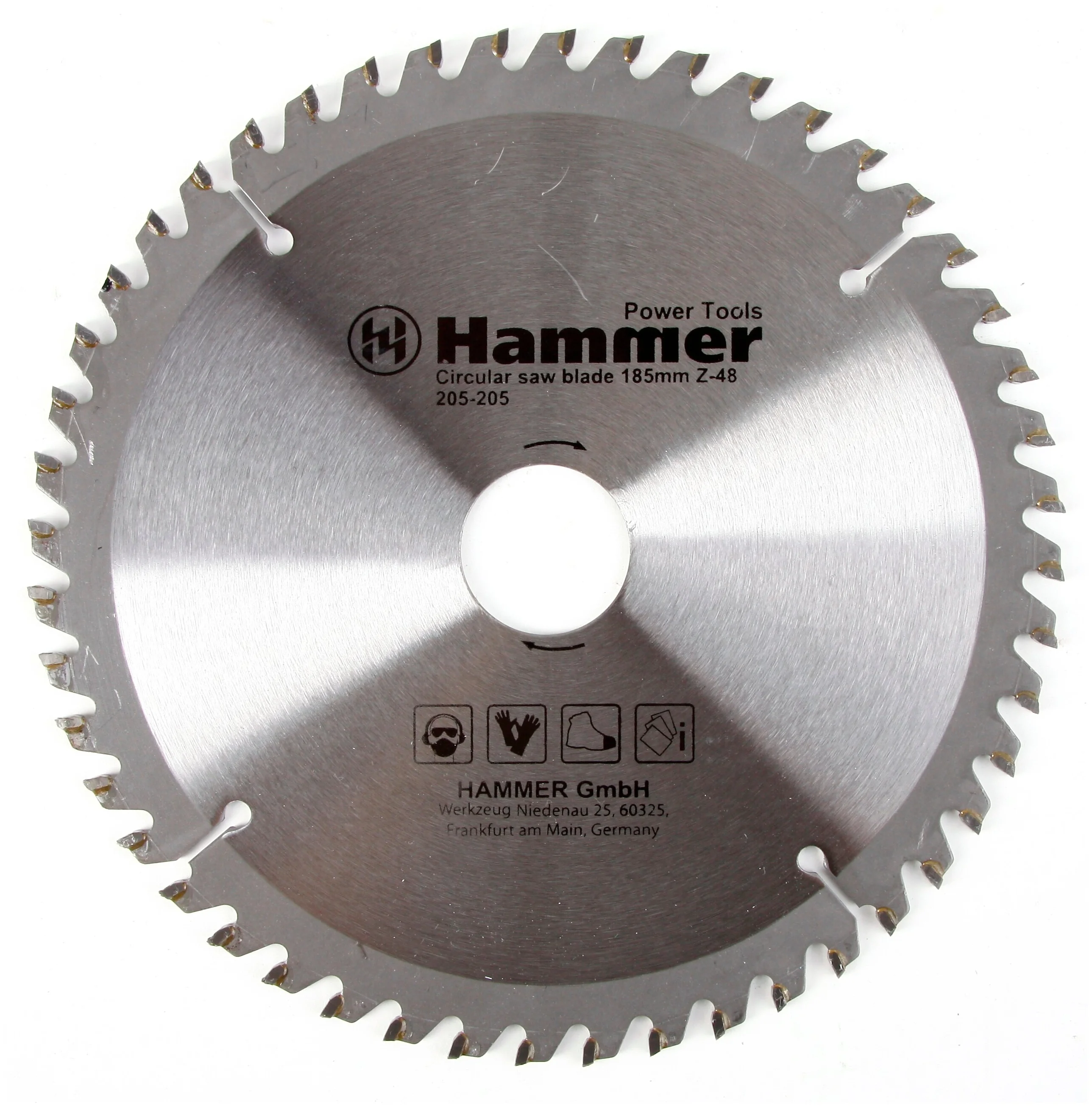 

Диск пильный Hammer Flex 205-205 CSB PL 185мм*48*30/20мм по ламинату, шт
