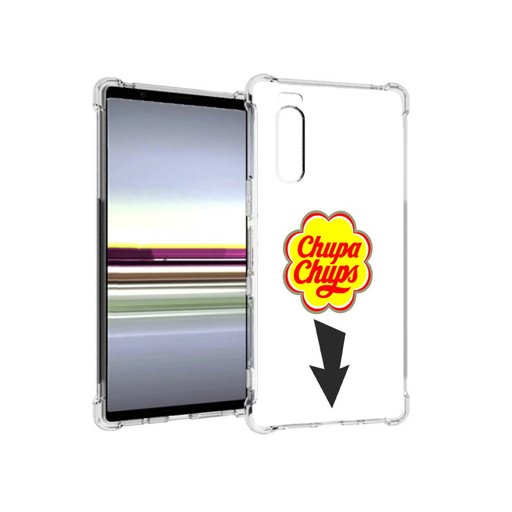 

Чехол MyPads Tocco для Sony Xperia 5 чупа чупс (PT139963.234.694), Прозрачный, Tocco
