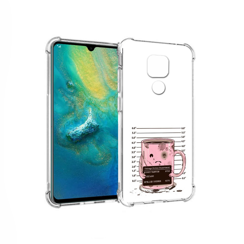 

Чехол MyPads Tocco для Huawei Mate 20x кружка (PT124578.30.420), Прозрачный, Tocco