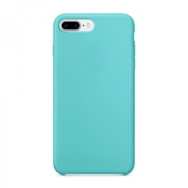 

Накладка силикон Silicone Case для iPhone 7 Plus/8 Plus Sea Blue, Голубой, iPhone 7 Plus