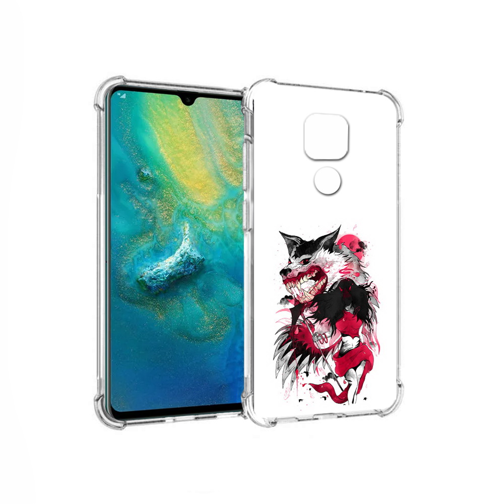 

Чехол MyPads Tocco для Huawei Mate 20x красная шапочка (PT124578.30.410), Прозрачный, Tocco