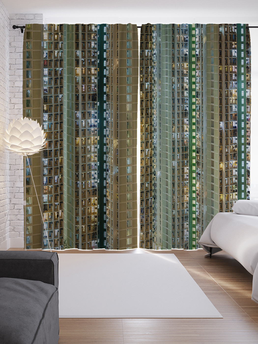 

Шторы JoyArty с фотопечатью "Космические небоскребы" из сатена, 290х265 см, Космические небоскребы