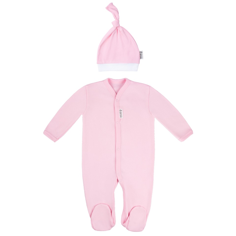 

Комплект одежды Amarobaby Nature essence розовый р.62, AB-OD21-N301