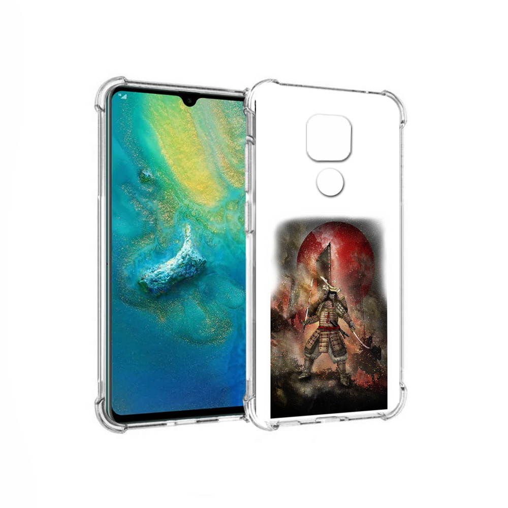 

Чехол MyPads Tocco для Huawei Mate 20x китайскийвоин (PT124578.30.388), Прозрачный, Tocco