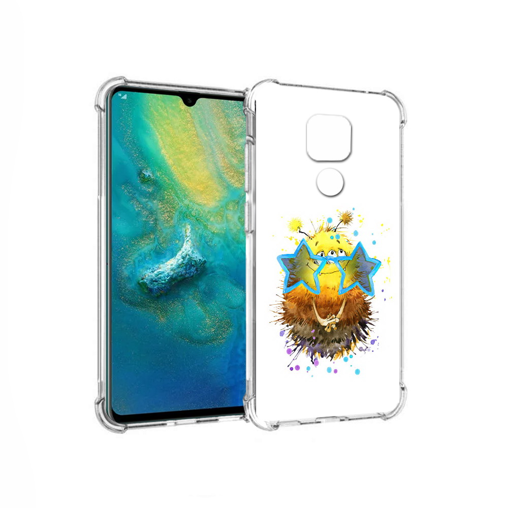

Чехол MyPads Tocco для Huawei Mate 20x Буня (PT124578.30.38), Прозрачный, Tocco
