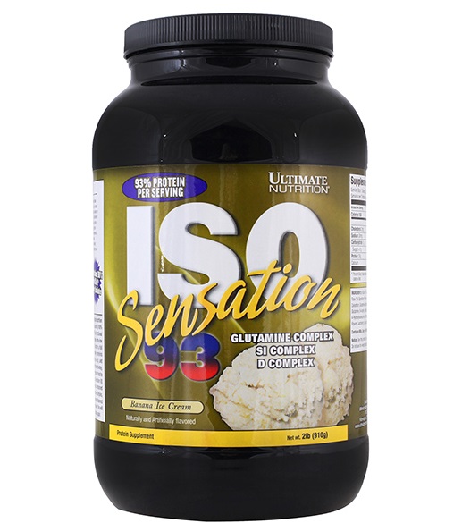 

Ultimate Nutrition Iso Sensation 908 гр ваниль, Iso Sensation