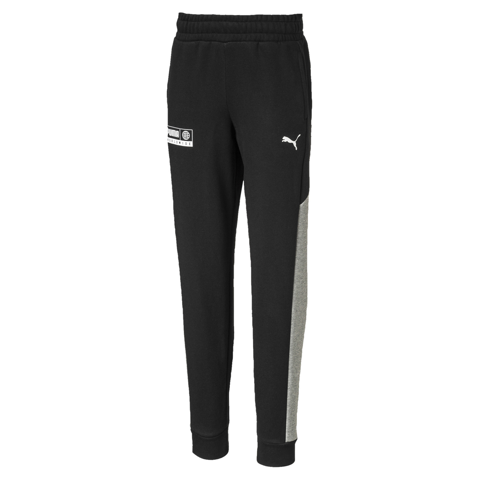 фото Брюки puma alpha sweat pants fl b 58024001 черный р.98