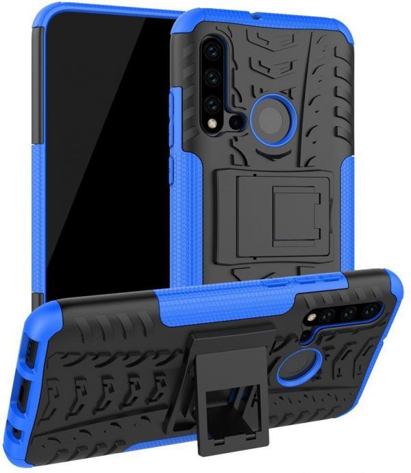 фото Чехол для huawei p20 lite hybrid case (синий) gsmin