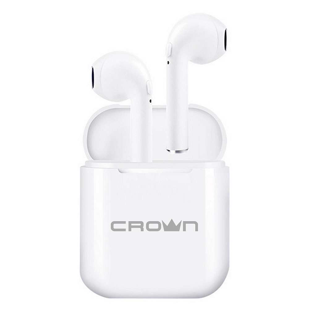 фото Беспроводные наушники crown cmtws-5005 white